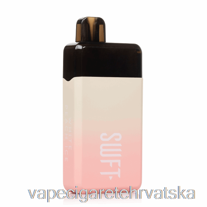 Vape Hrvatska Swft Mod 5000 Disposable White Peach Ice